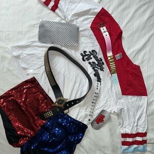 Harley Quinn costume and accessories